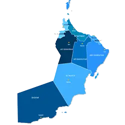 oman map