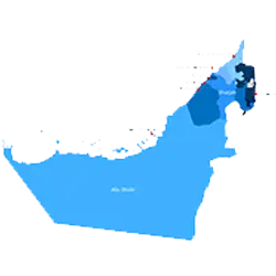 uae map